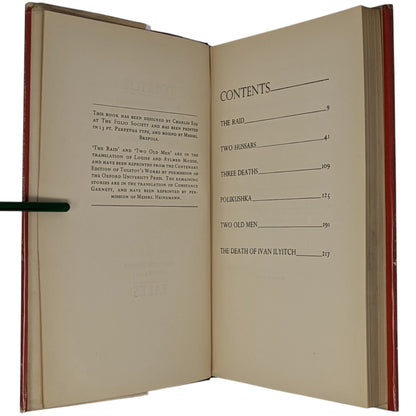 Tales by Tolstoy