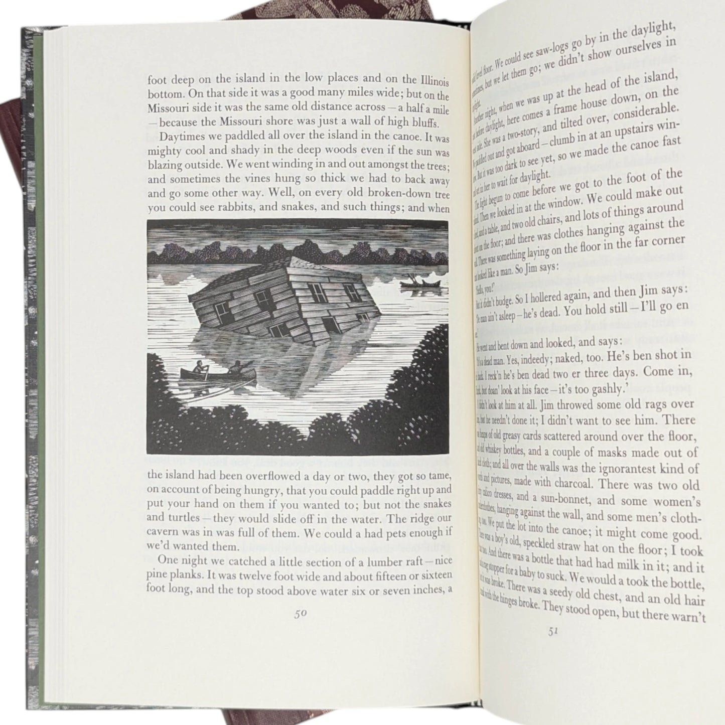 The Adventures of Huckleberry Finn; Tom Sawyer