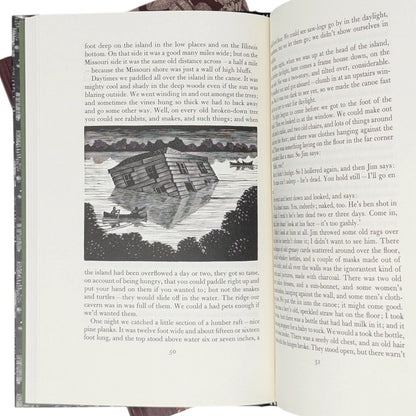 The Adventures of Huckleberry Finn; Tom Sawyer