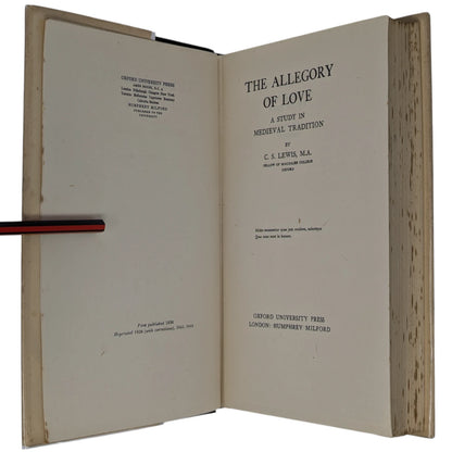 The Allegory of Love: A Study in Medieval Tradition