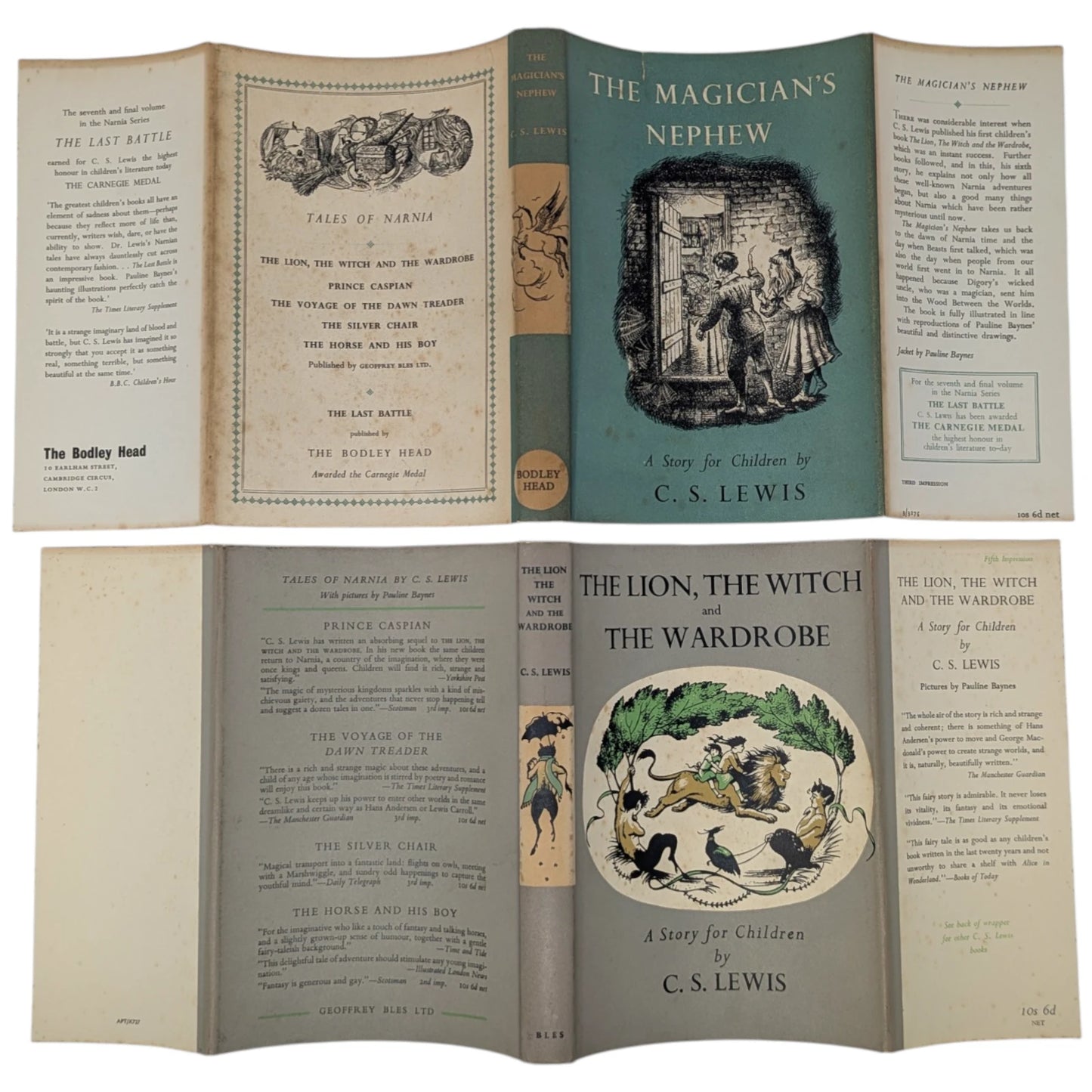 The Chronicles of Narnia First Edition Series