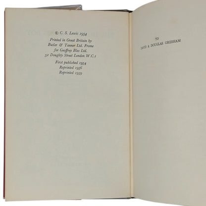 The Chronicles of Narnia First Edition Series