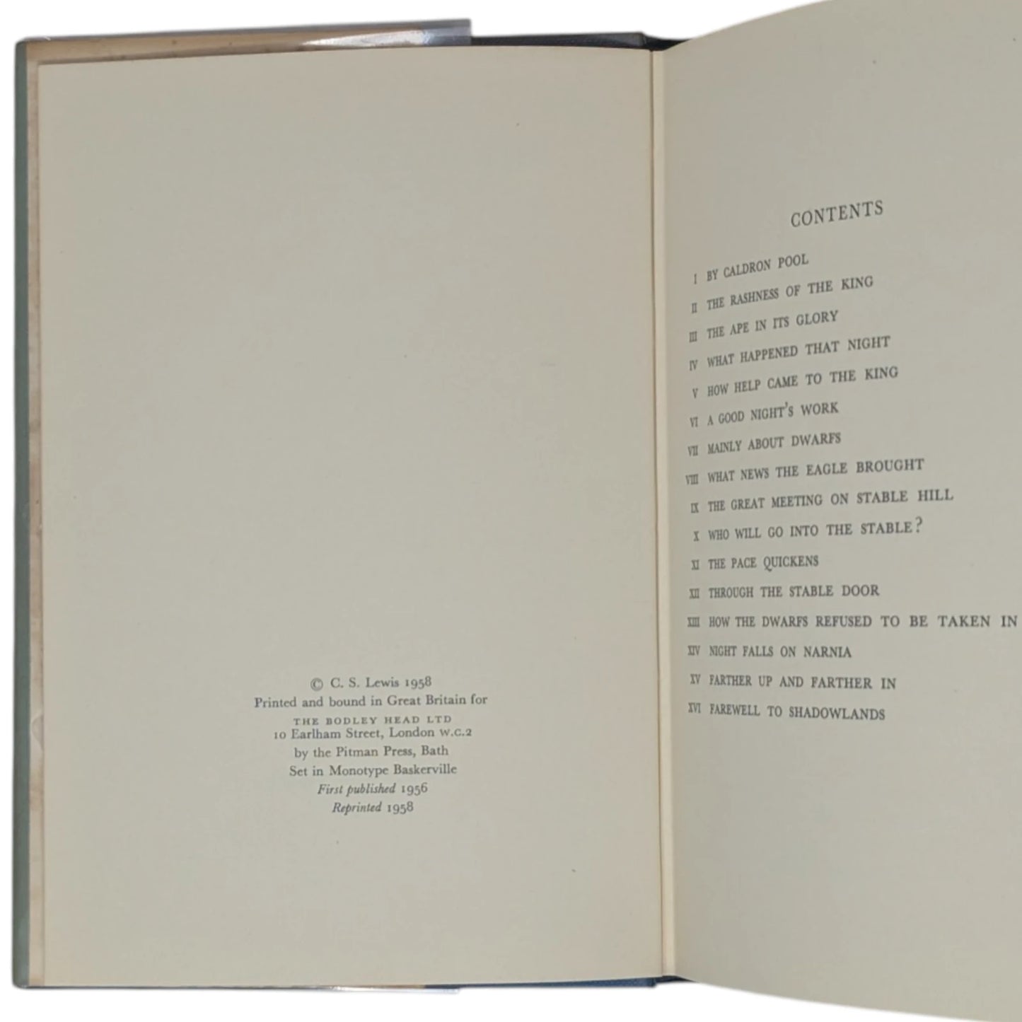 The Chronicles of Narnia First Edition Series