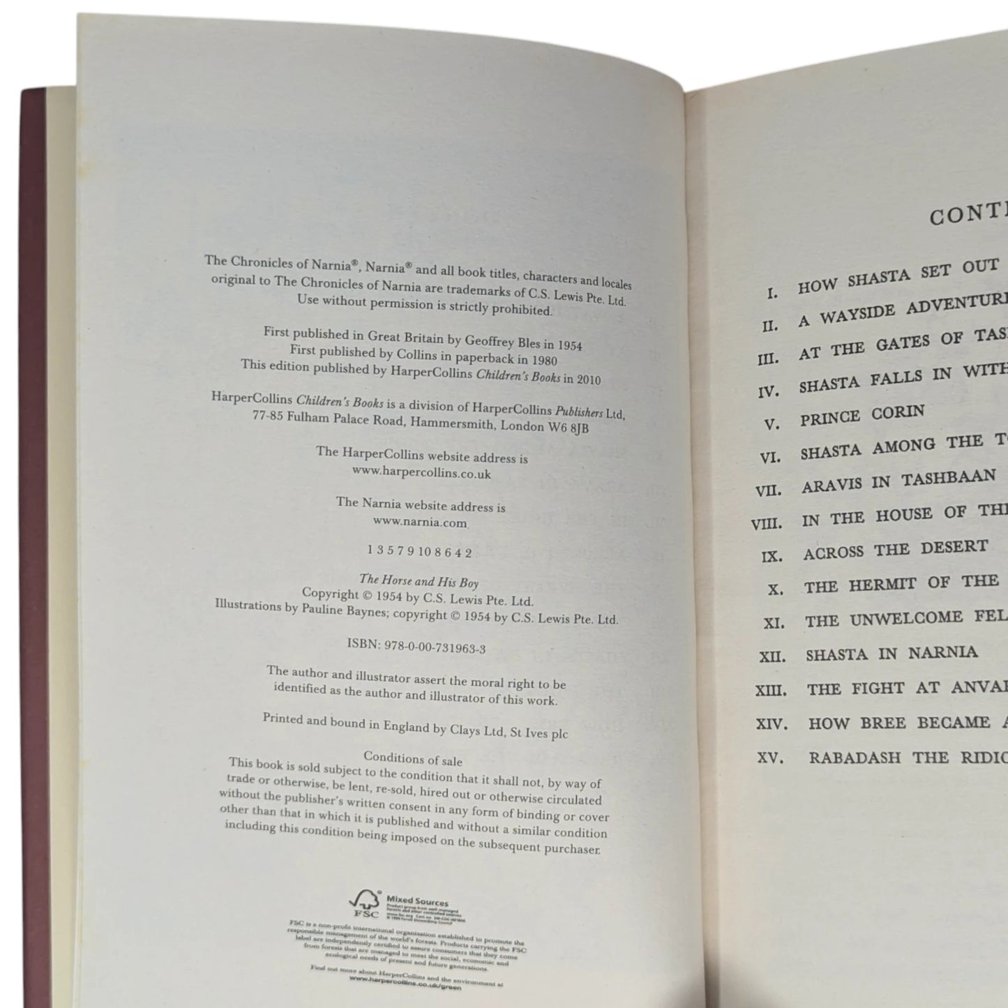 The Chronicles of Narnia (Facsimile Editions)