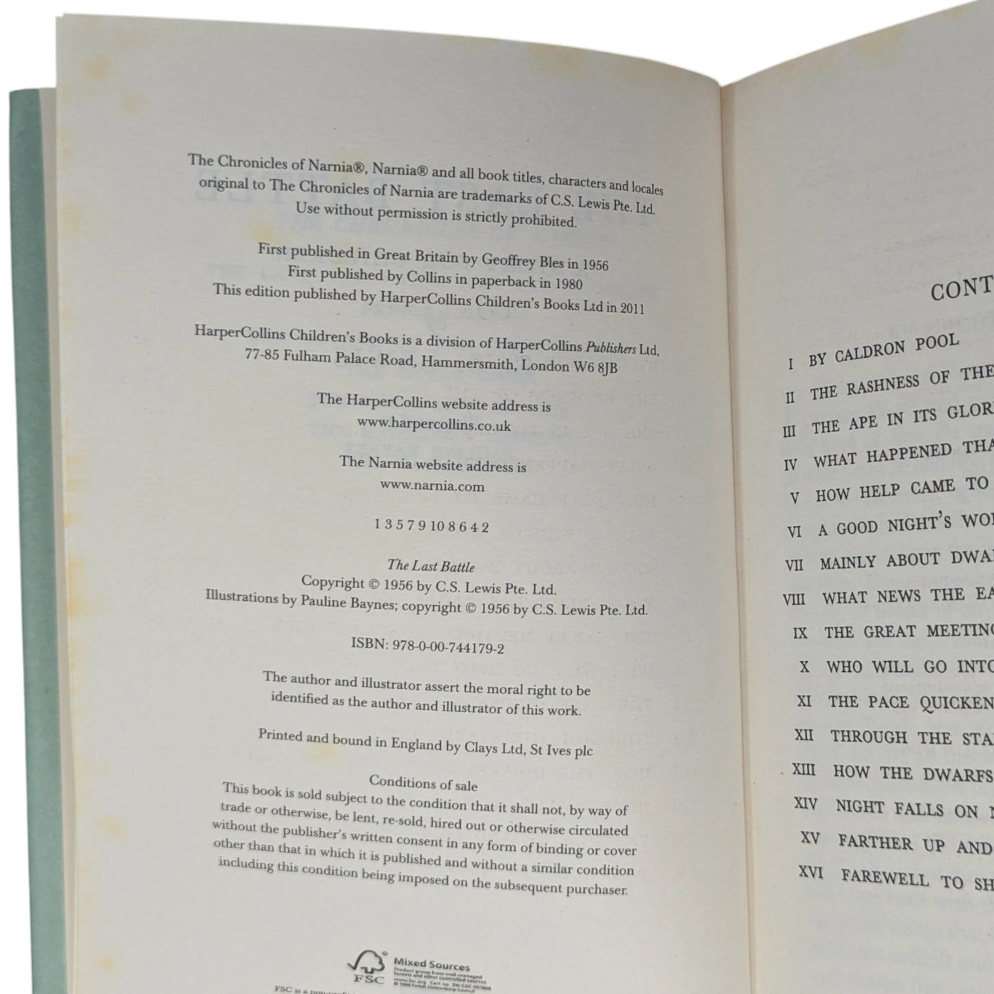 The Chronicles of Narnia (Facsimile Editions)