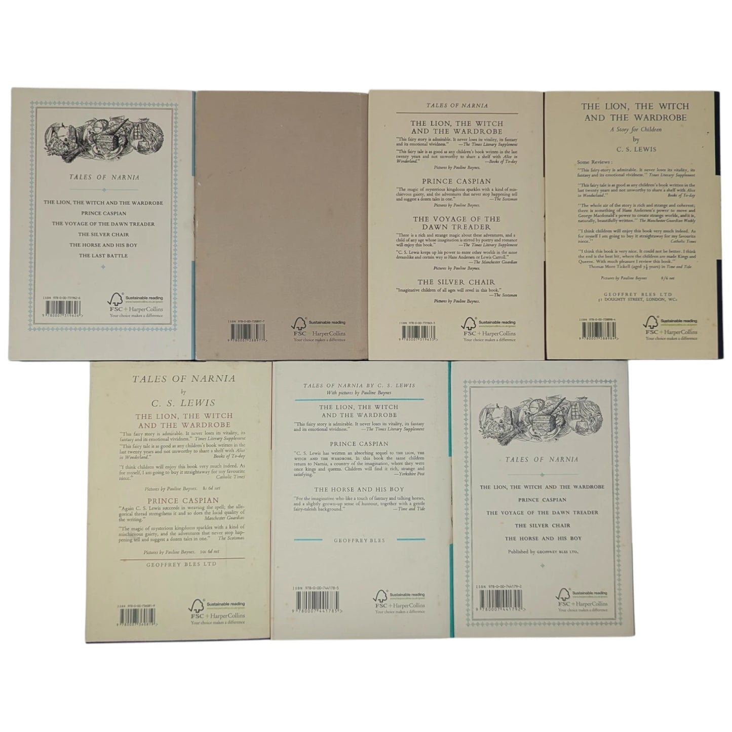 The Chronicles of Narnia (Facsimile Editions)