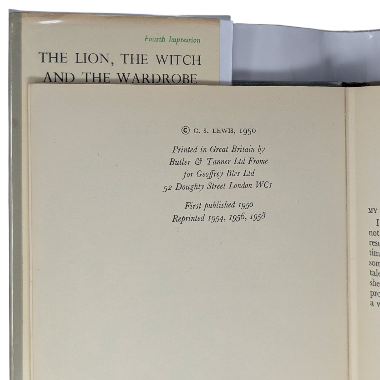 The Chronicles of Narnia First Edition Series