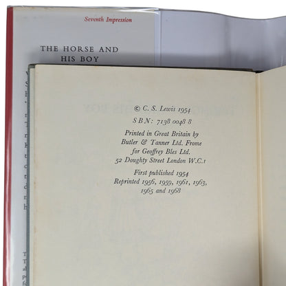 The Chronicles of Narnia First Edition Series