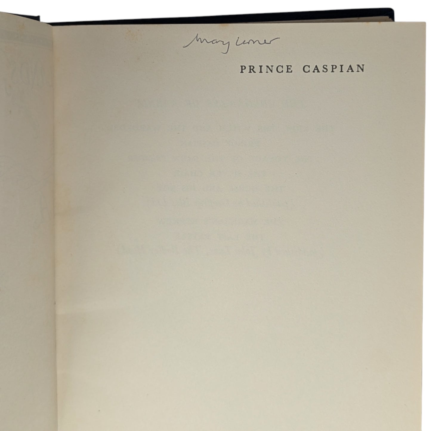 The Chronicles of Narnia First Edition Series