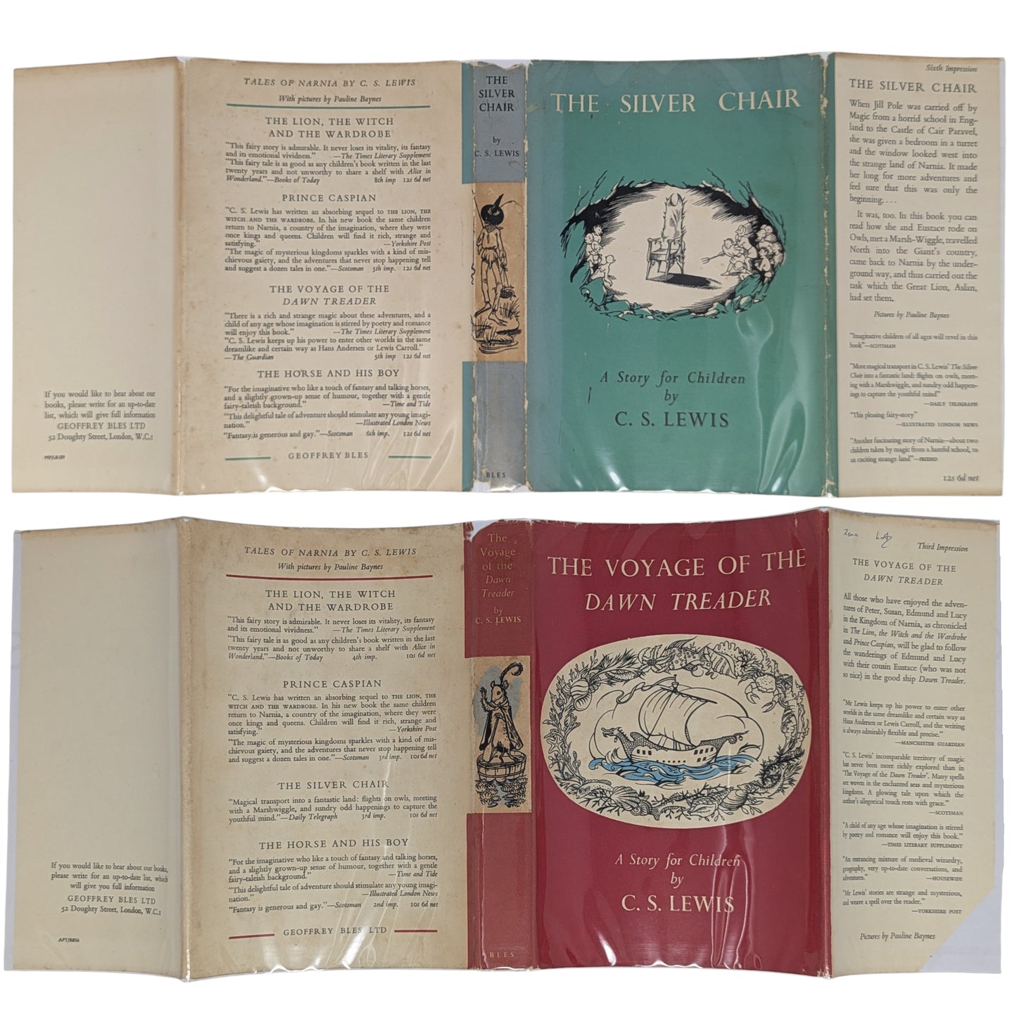 The Chronicles of Narnia First Edition Series