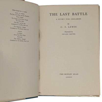 The Chronicles of Narnia First Edition Series