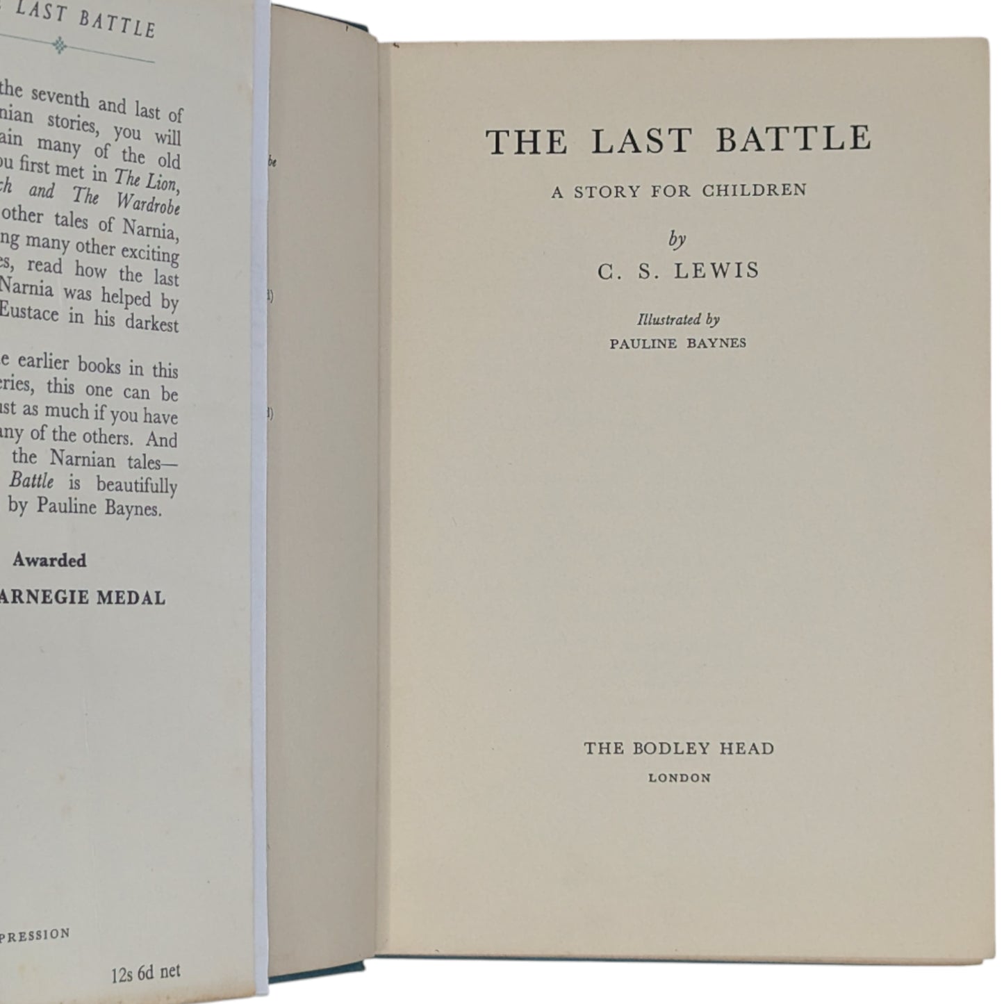 The Chronicles of Narnia First Edition Series