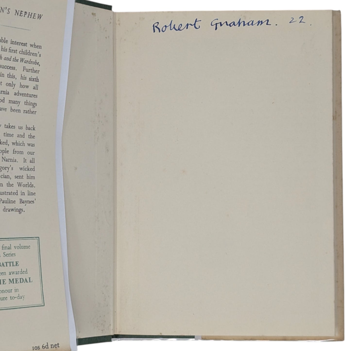 The Chronicles of Narnia First Edition Series