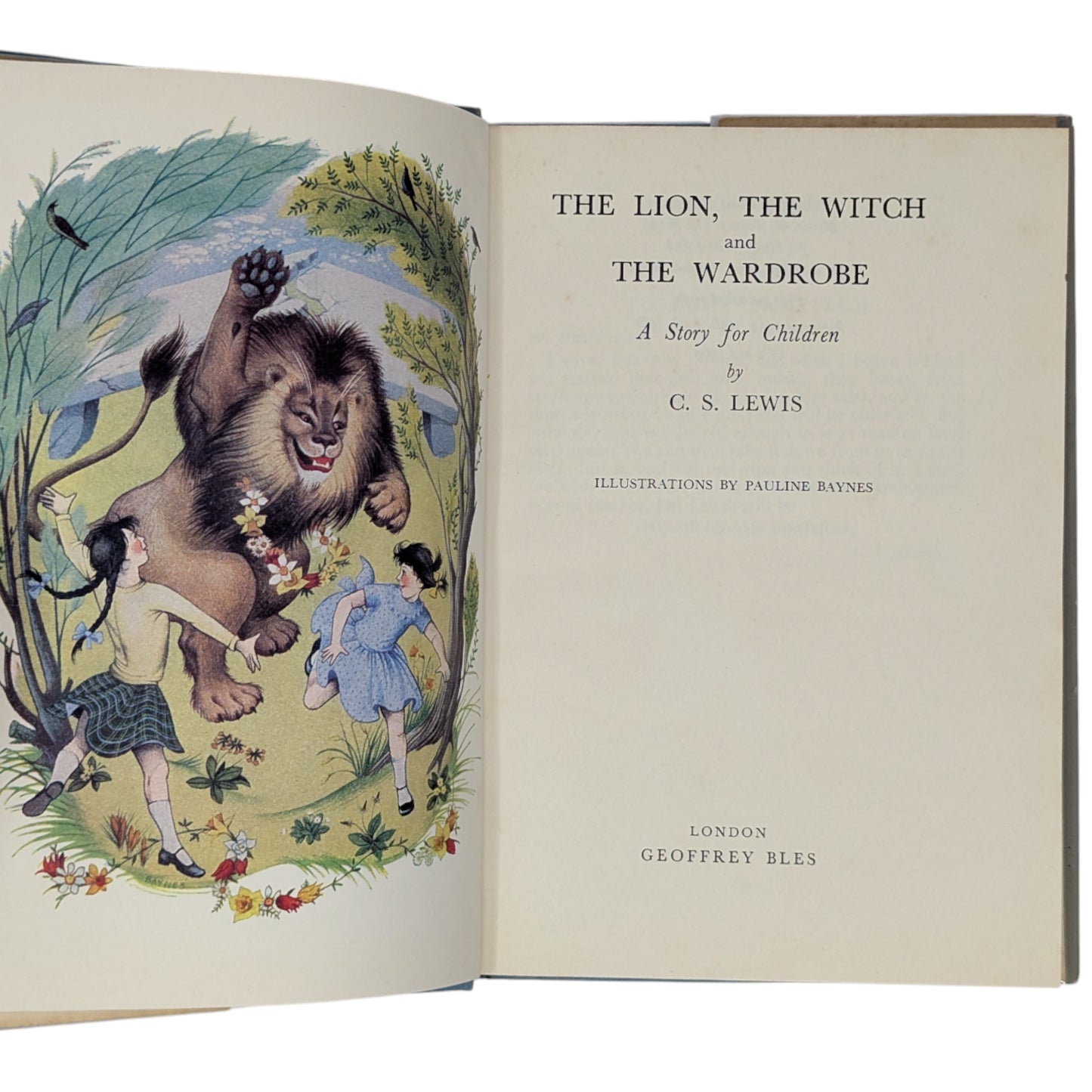 The Chronicles of Narnia First Edition Series