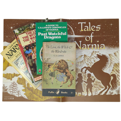 The Chronicles of Narnia Bundle (First Edition Paperbacks) + Rare BBC Schools Activity Booklet