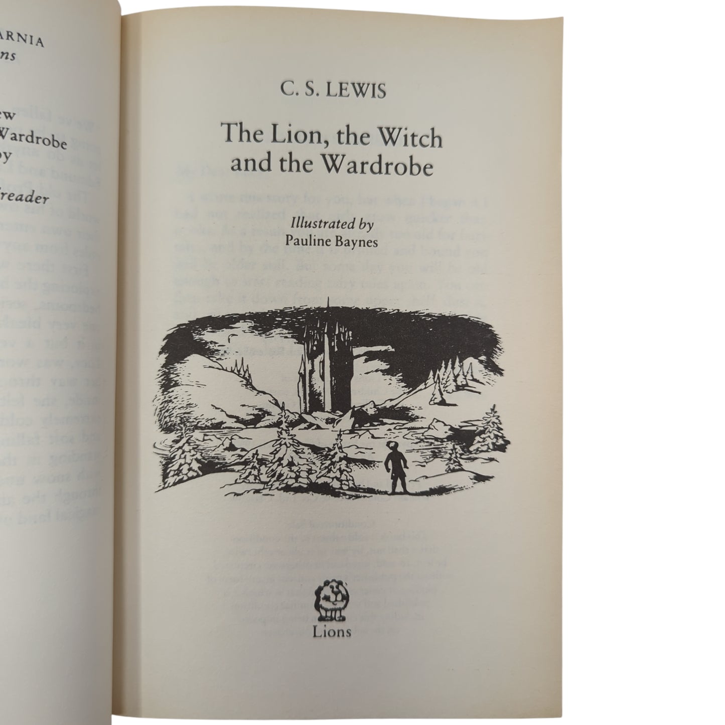 The Chronicles of Narnia Bundle (First Edition Paperbacks) + Rare BBC Schools Activity Booklet