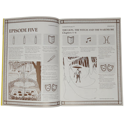 The Chronicles of Narnia Bundle (First Edition Paperbacks) + Rare BBC Schools Activity Booklet