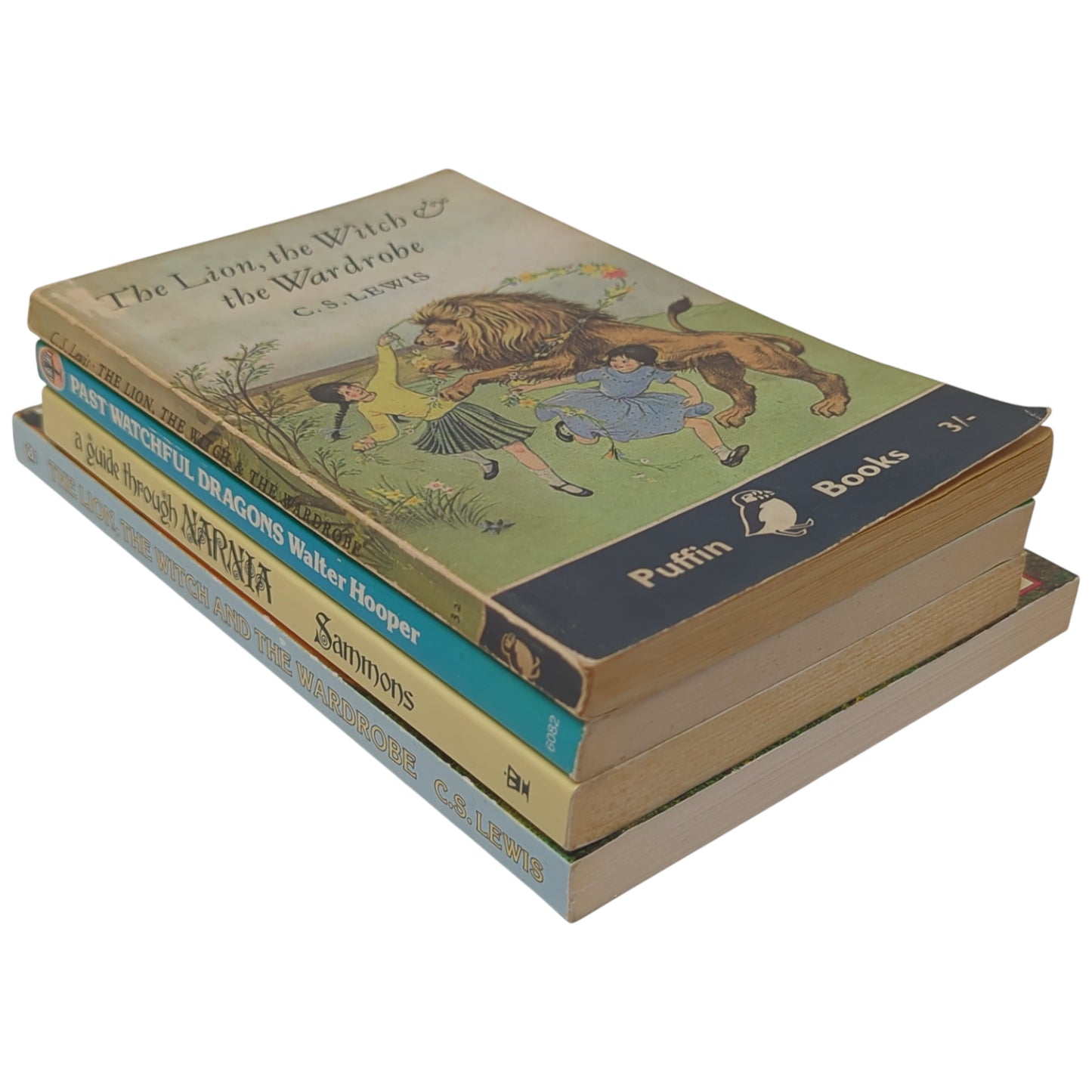 The Chronicles of Narnia Bundle (First Edition Paperbacks) + Rare BBC Schools Activity Booklet
