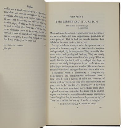 The Discarded Image: An Introduction to Medieval and Renaissance Literature