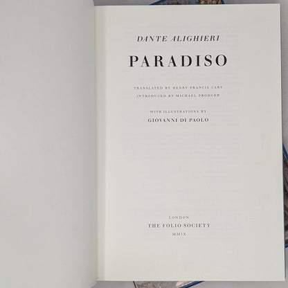 The Divine Comedy; Inferno, Purgatorio, Paradiso