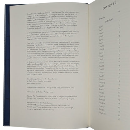 The Divine Comedy; Inferno, Purgatorio, Paradiso