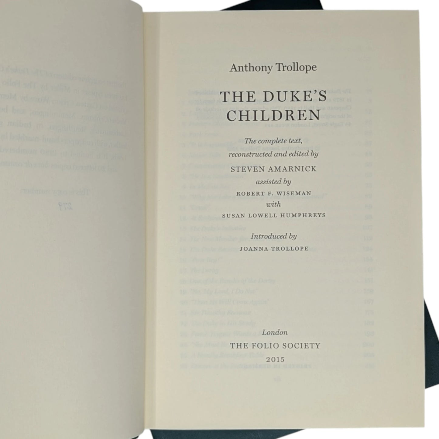 The Duke's Children