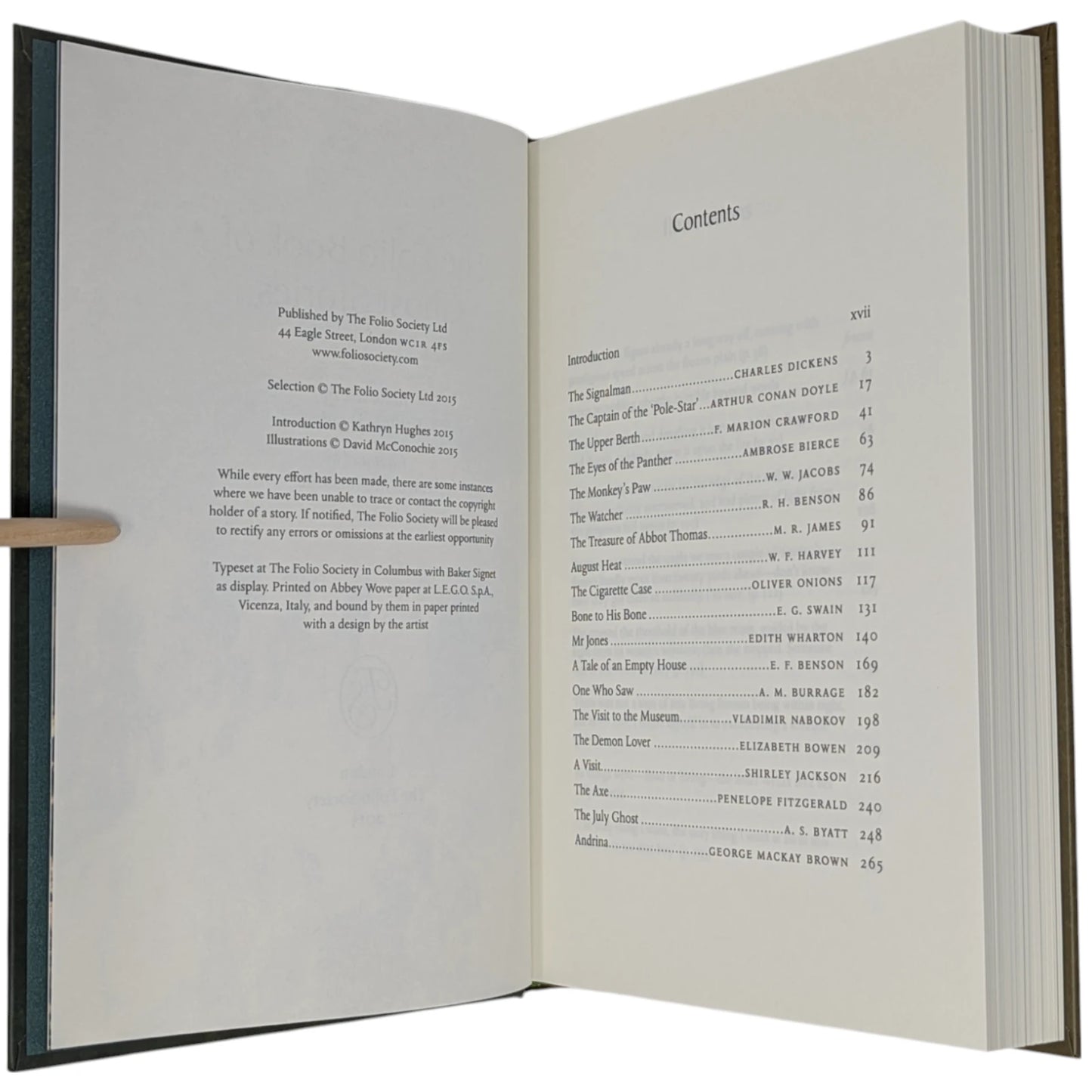 The Folio Book of Ghost Stories