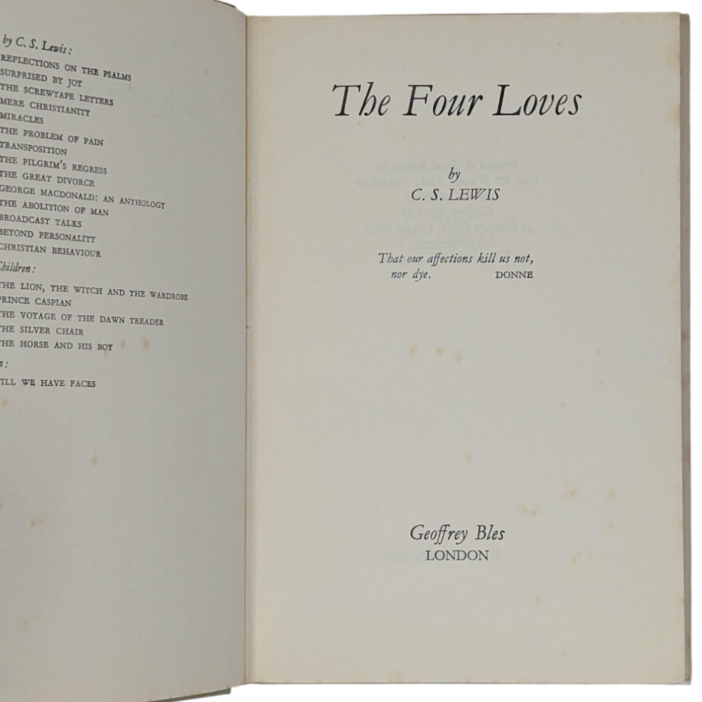 The Four Loves