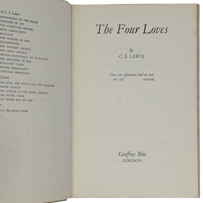 The Four Loves