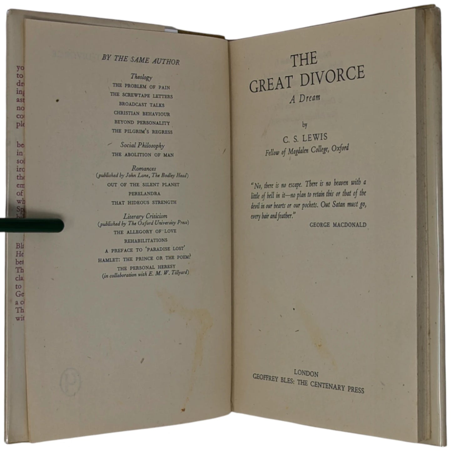 The Great Divorce