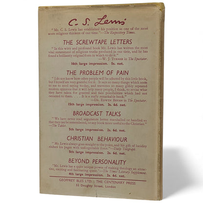 The Great Divorce: A Dream