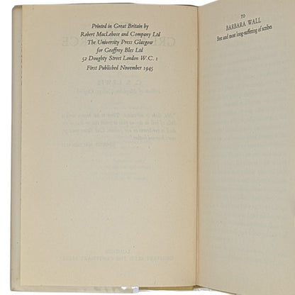 The Great Divorce: A Dream