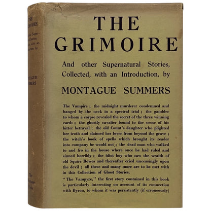 The Grimoire and Other Supernatural Stories