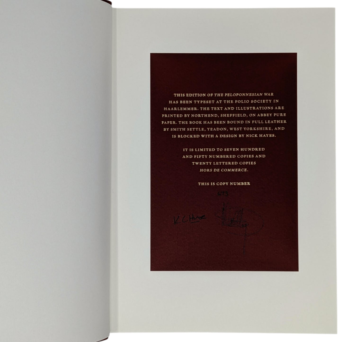 The Histories; The Peloponnesian War