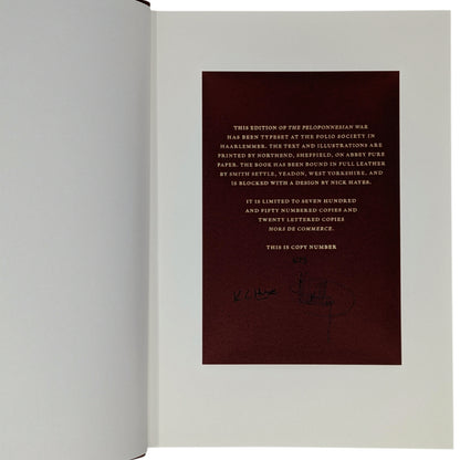 The Histories; The Peloponnesian War