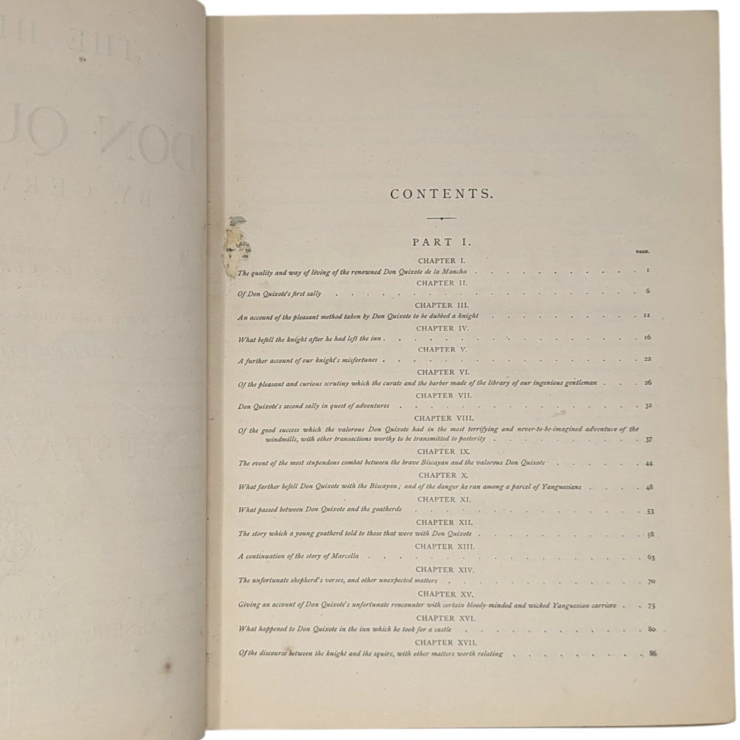 The History of Don Quixote