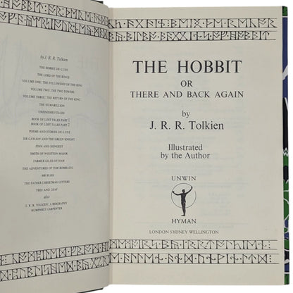 The Hobbit or There and Back Again