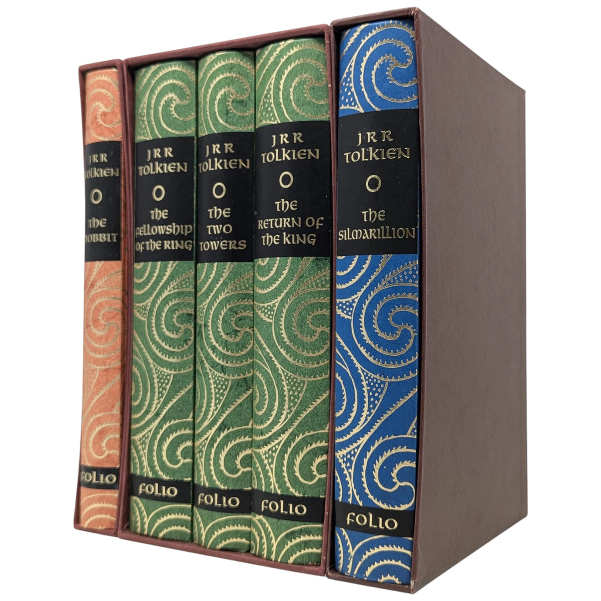 The Hobbit; The Lord of the Rings; The Silmarillion