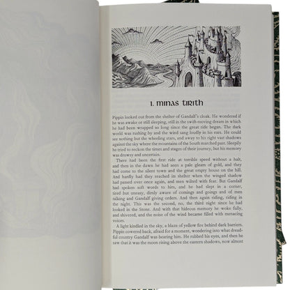 The Hobbit; The Lord of the Rings; The Silmarillion
