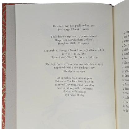 The Hobbit; The Lord of the Rings; The Silmarillion
