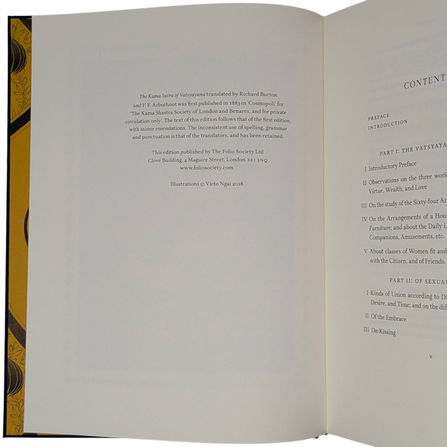 The Kama Sutra of Vatsyayana