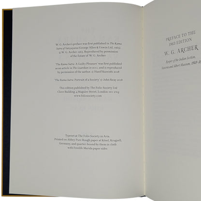 The Kama Sutra of Vatsyayana