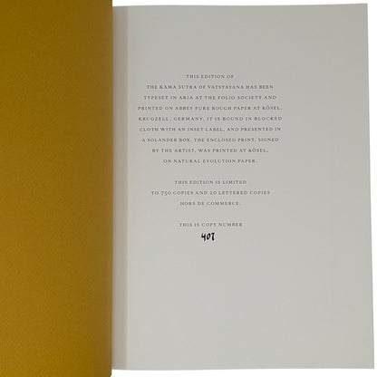 The Kama Sutra of Vatsyayana