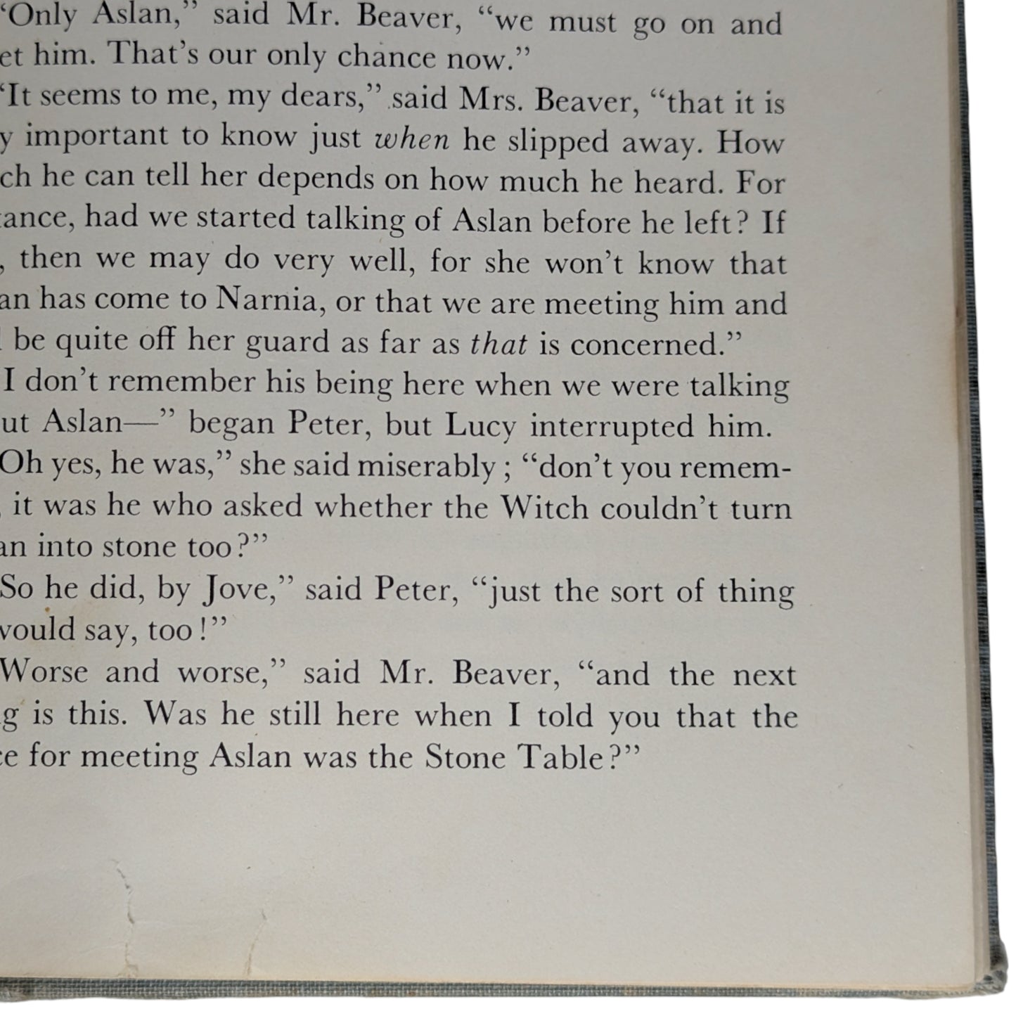 The Lion, the Witch, and the Wardrobe