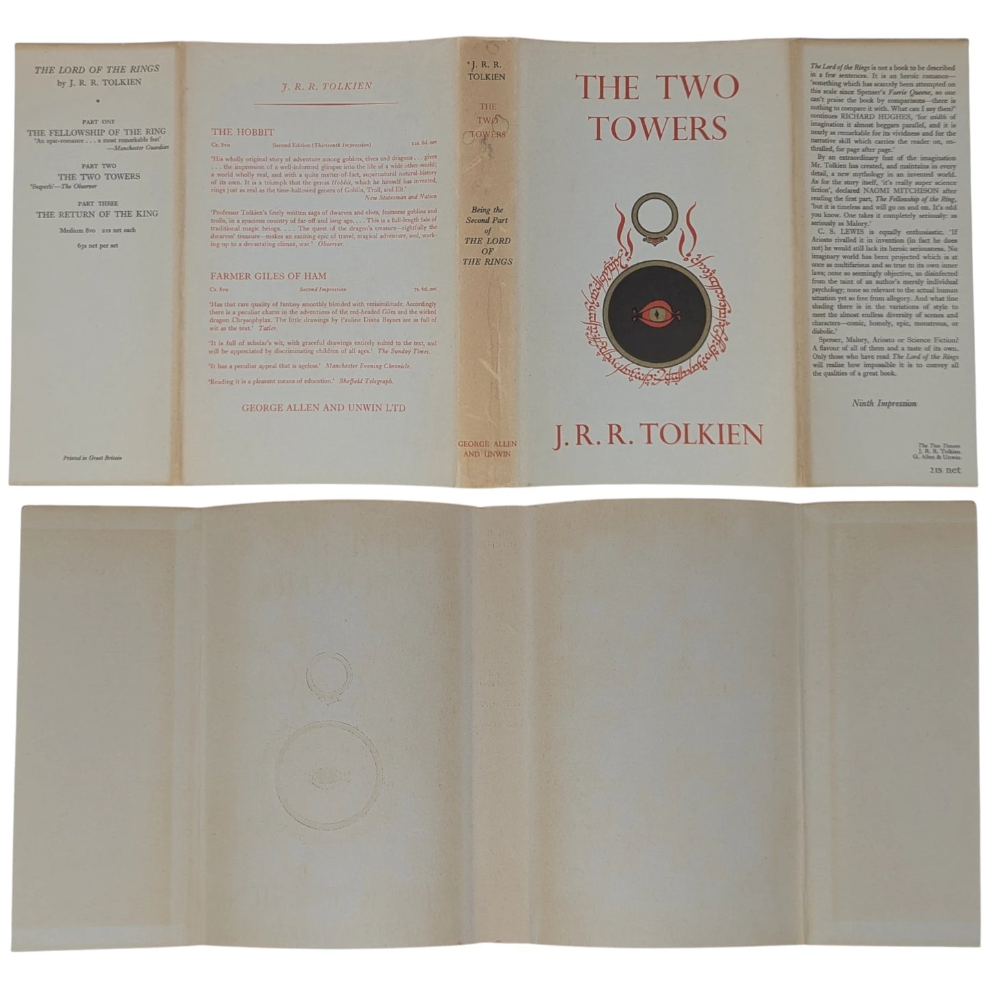The Lord of the Rings Trilogy: The Fellowship of the Ring, The Two Towers, The Return of the King