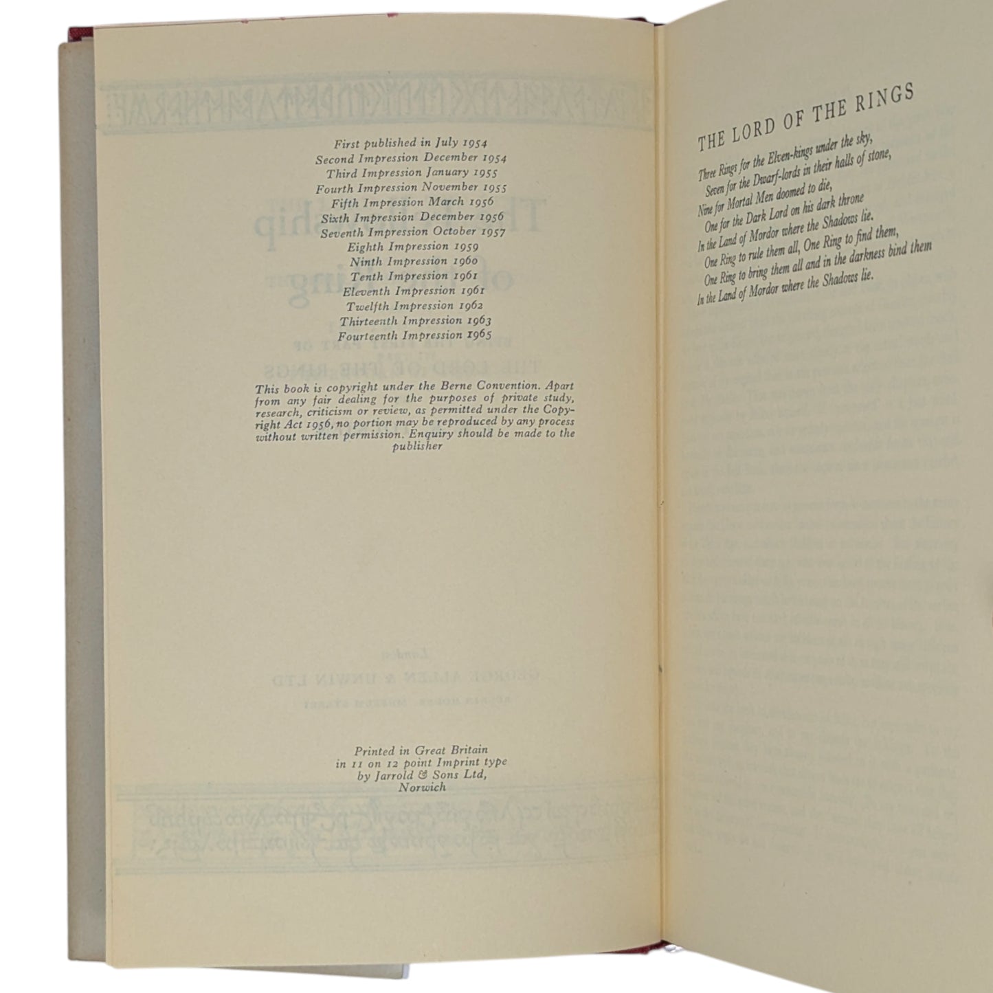 The Lord of the Rings Trilogy: The Fellowship of the Ring, The Two Towers, The Return of the King