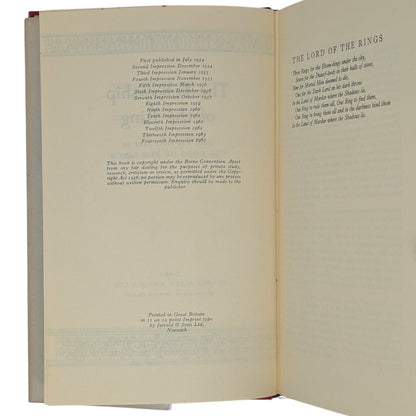 The Lord of the Rings Trilogy: The Fellowship of the Ring, The Two Towers, The Return of the King