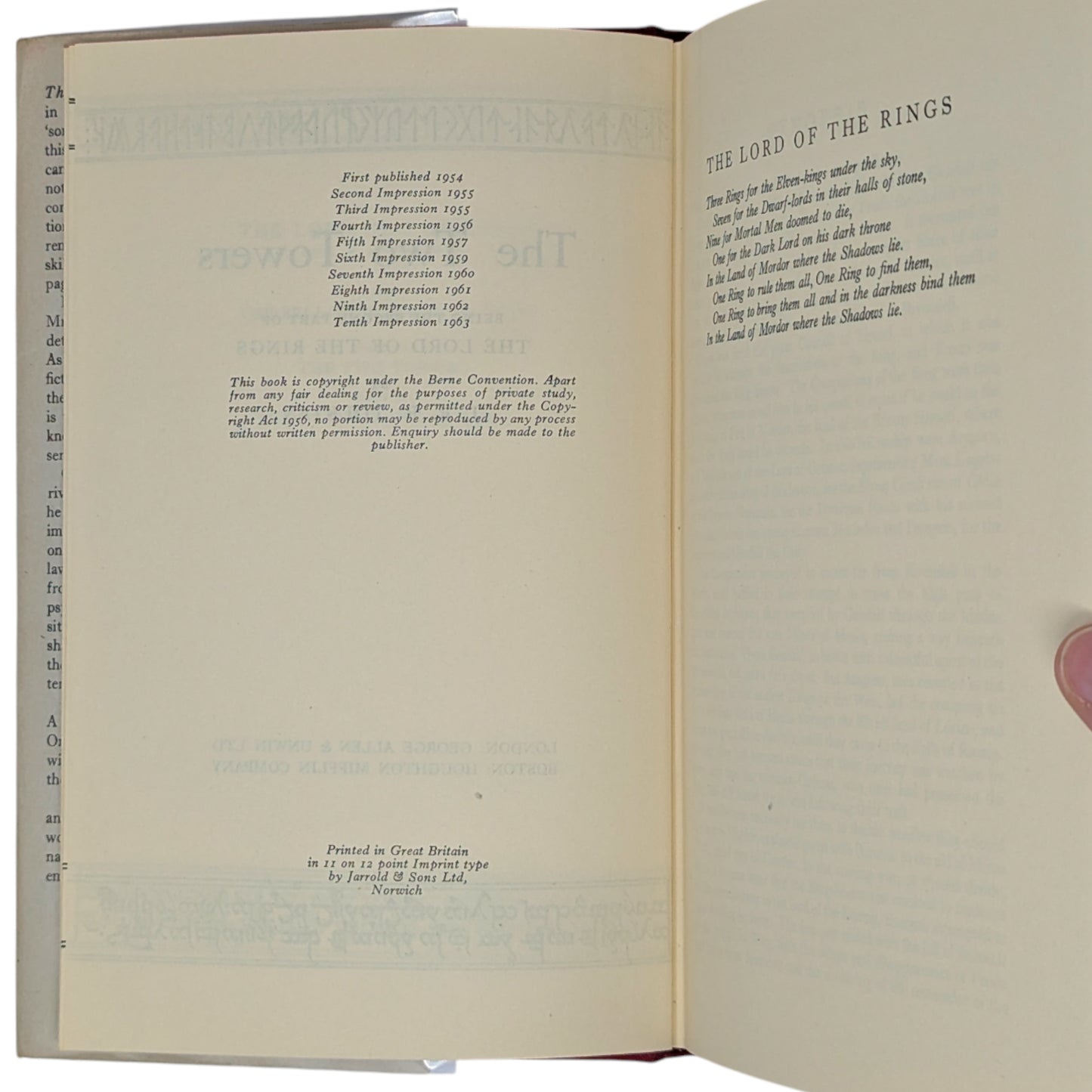 The Lord of the Rings Trilogy: The Fellowship of the Ring, The Two Towers, The Return of the King