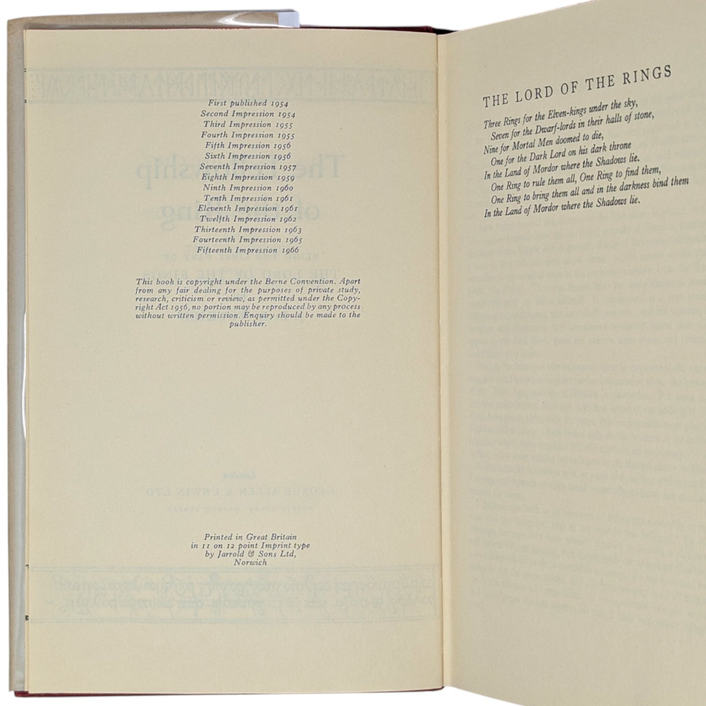 The Lord of the Rings Trilogy: The Fellowship of the Ring, The Two Towers, The Return of the King