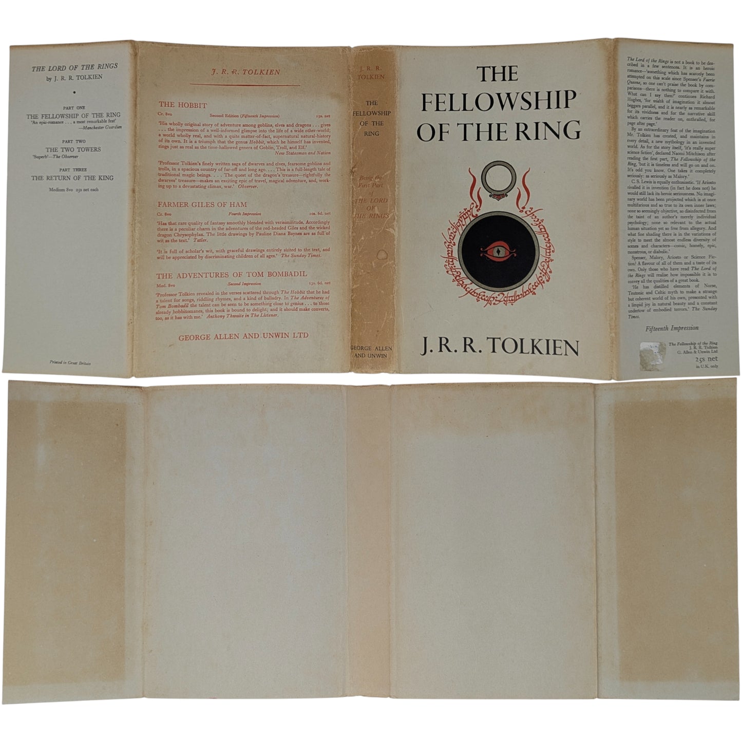 The Lord of the Rings Trilogy: The Fellowship of the Ring, The Two Towers, The Return of the King (Copy)